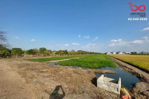 ขายที่ดิน 6 ไร่ ลาดหลุมแก้ว ปทุมธานี ถนนบางบัวทอง-สุพรรณบุรี 340 ซอยคลองโซน 6  