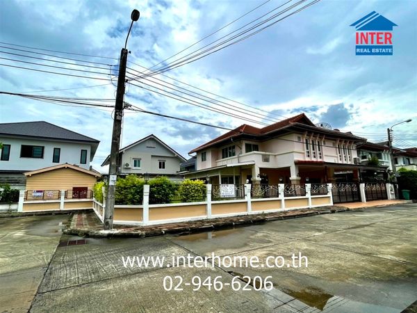บ้านเดี่ยว 2 ชั้น 107.3 ตร.ว. หมู่บ้านบ้านเอกสิน3 ติดถนนนวลจันทร์ ใกล้โรงพยาบาลนวเวช ถนนนวลจันทร์ ถนนนวมินทร์ ถนนเกษตร-นวมินทร์) เขตบึงกุ่ม กรุงเทพมหานคร