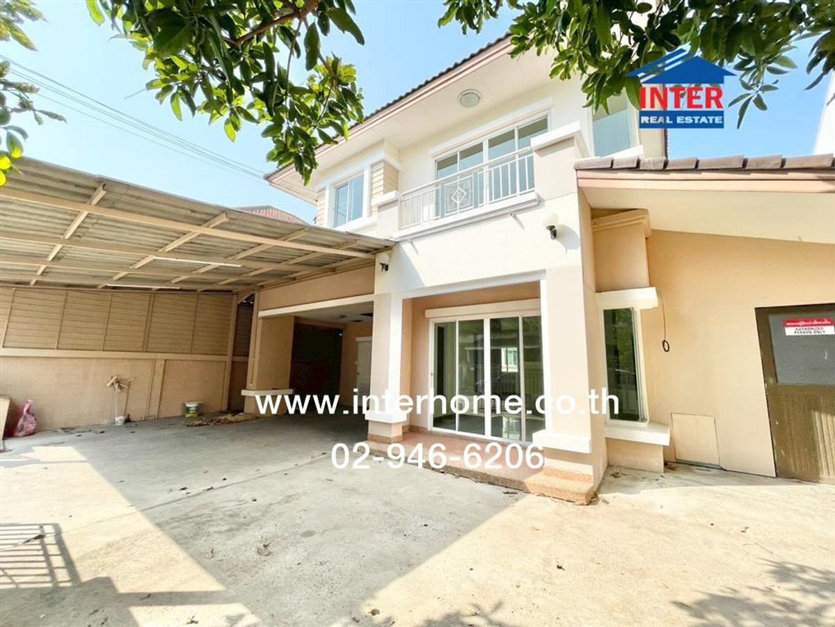 บ้านเดี่ยว 2 ชั้น 54 ตร.ว. หมู่บ้านสินธานี แกรนด์วิลล์ รังสิต คลอง5 ซอยสินธานี ซอย35 ถนนกาญจนาภิเษก ถนนเลียบด่วนลำลูกกา ธัญบุรี ปทุมธานี – รูปที่ 2