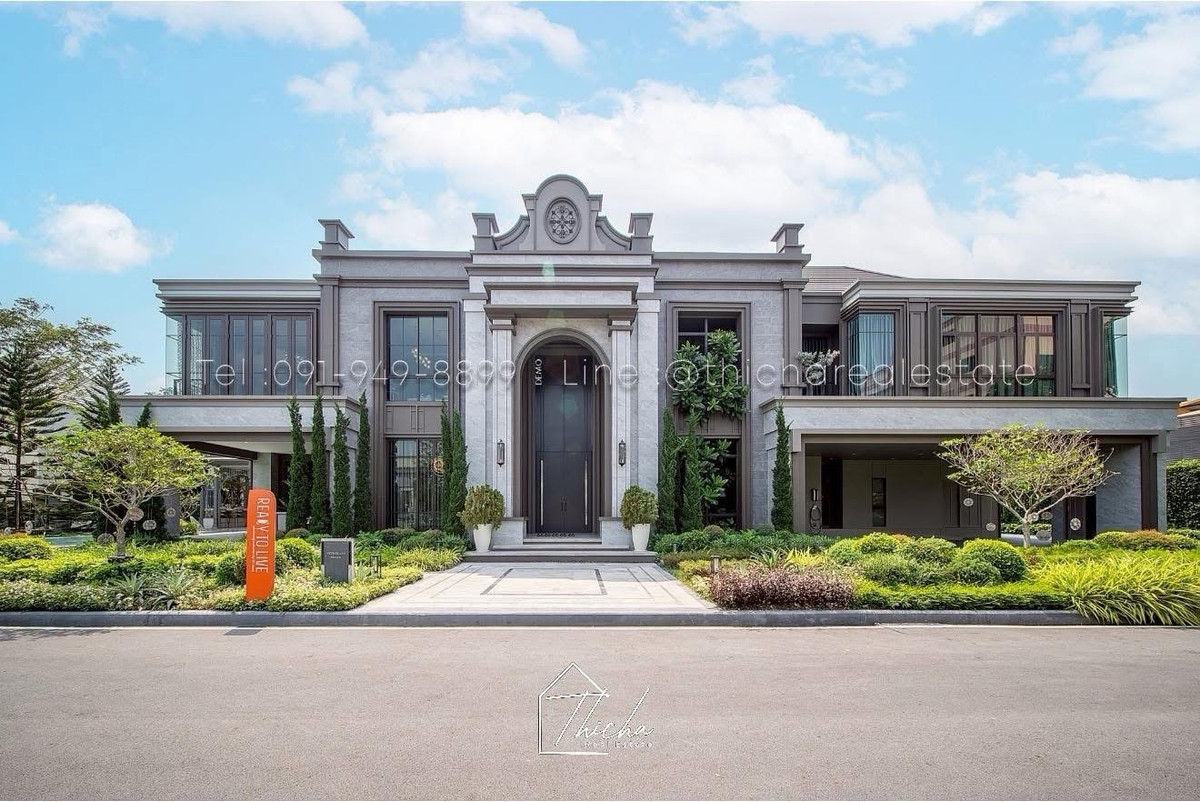 Large luxury mansion, next to Boromarajonani Road, fully furnished, ready to move in. Grand Bangkok Boulevard Borommaratchachonnani Large luxury mansion, next to Boromarajonani Road, fully furnished, ready to move in. Grand Bangkok Boulevard Borommaratchachonnani