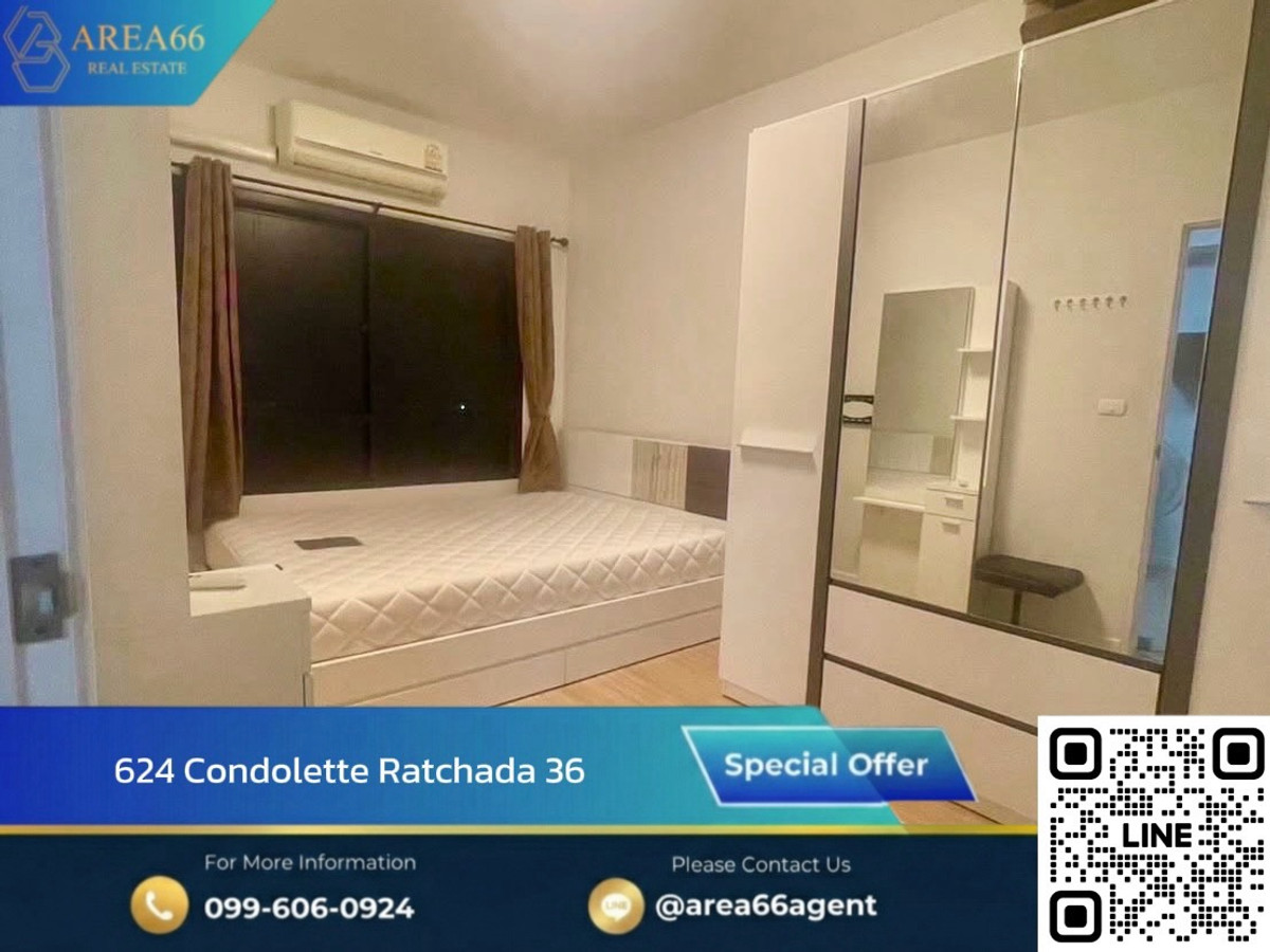 🔥 ห้องสวย อบอุ่น อยู่แล้วสบายใจ624 Condolette Ratchada 36 🔥 ห้องสวย อบอุ่น อยู่แล้วสบายใจ624 Condolette Ratchada 36