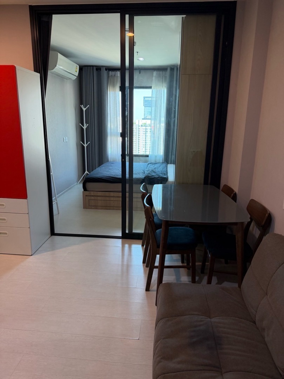 life asoke 2 bed  1bath . 35sqm high floor  – รูปที่ 2