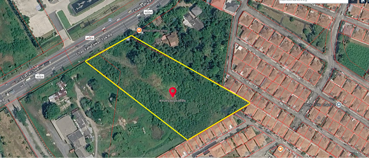 📢 Beautiful plot of land for sale. High potential location in the heart of Phuket, opposite King Power Phuket.