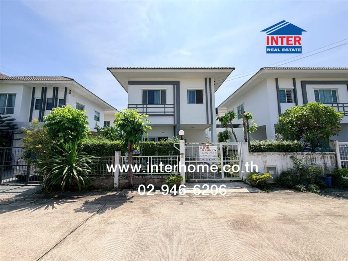 Twin house, 2 floors, 35.2 sq m, Lansionov Village. Ramintra-Khubon 38, Soi Khubon 40, Khubon Road, Ramintra Road, Khlong Sam Wa District, Bangkok