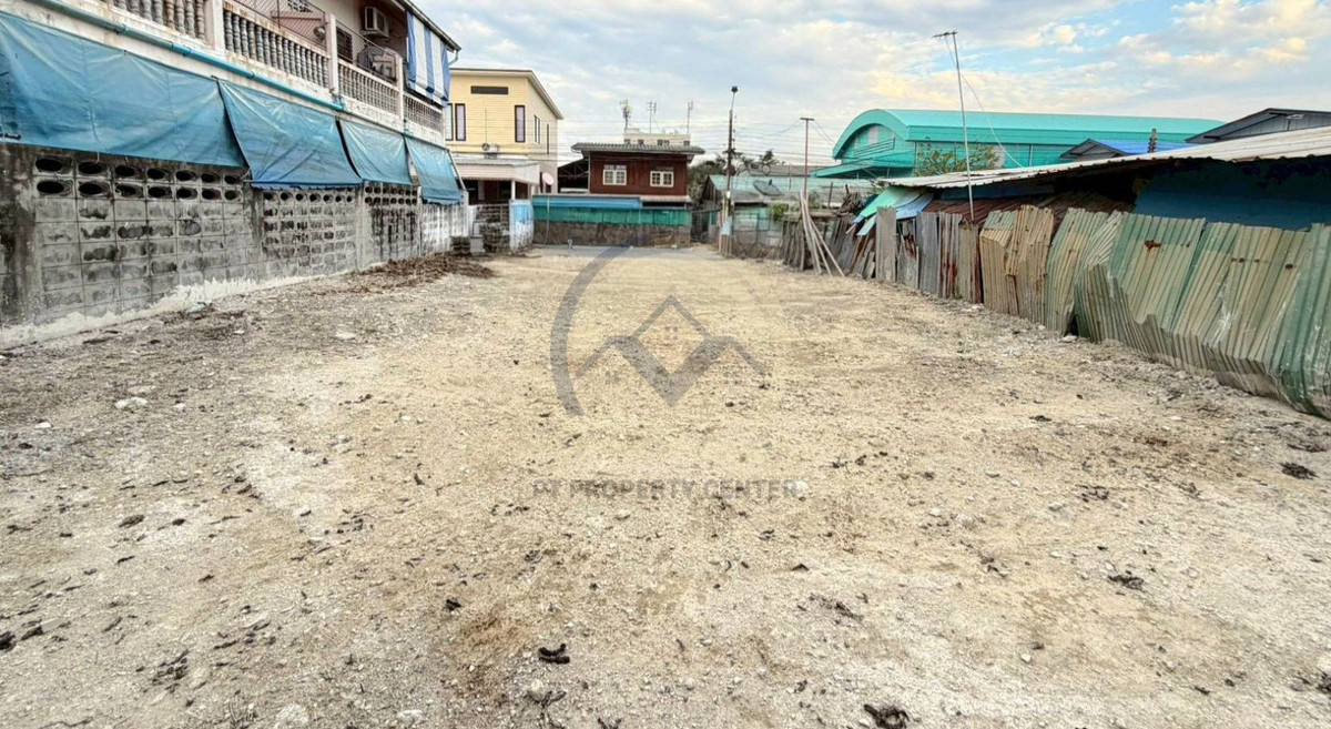 Land 50 square wah, Bang Pu Nakhon Village, Project 2, Soi Bang Pu Nakhon 4, Thepharak Road, Samut Prakan, special price, already filled, can build a building up to 4 floors high, price negotiable. – รูปที่ 4