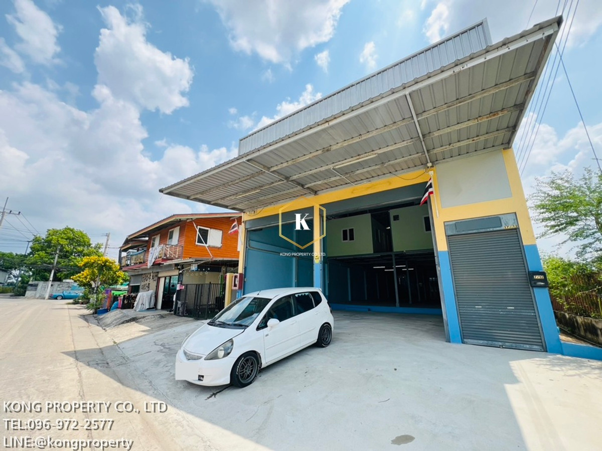 Warehouse for rent, Lat Lum Kaeo, Pathum Thani, 2-story warehouse, 420 sq m, near Kanchana Road. – รูปที่ 2