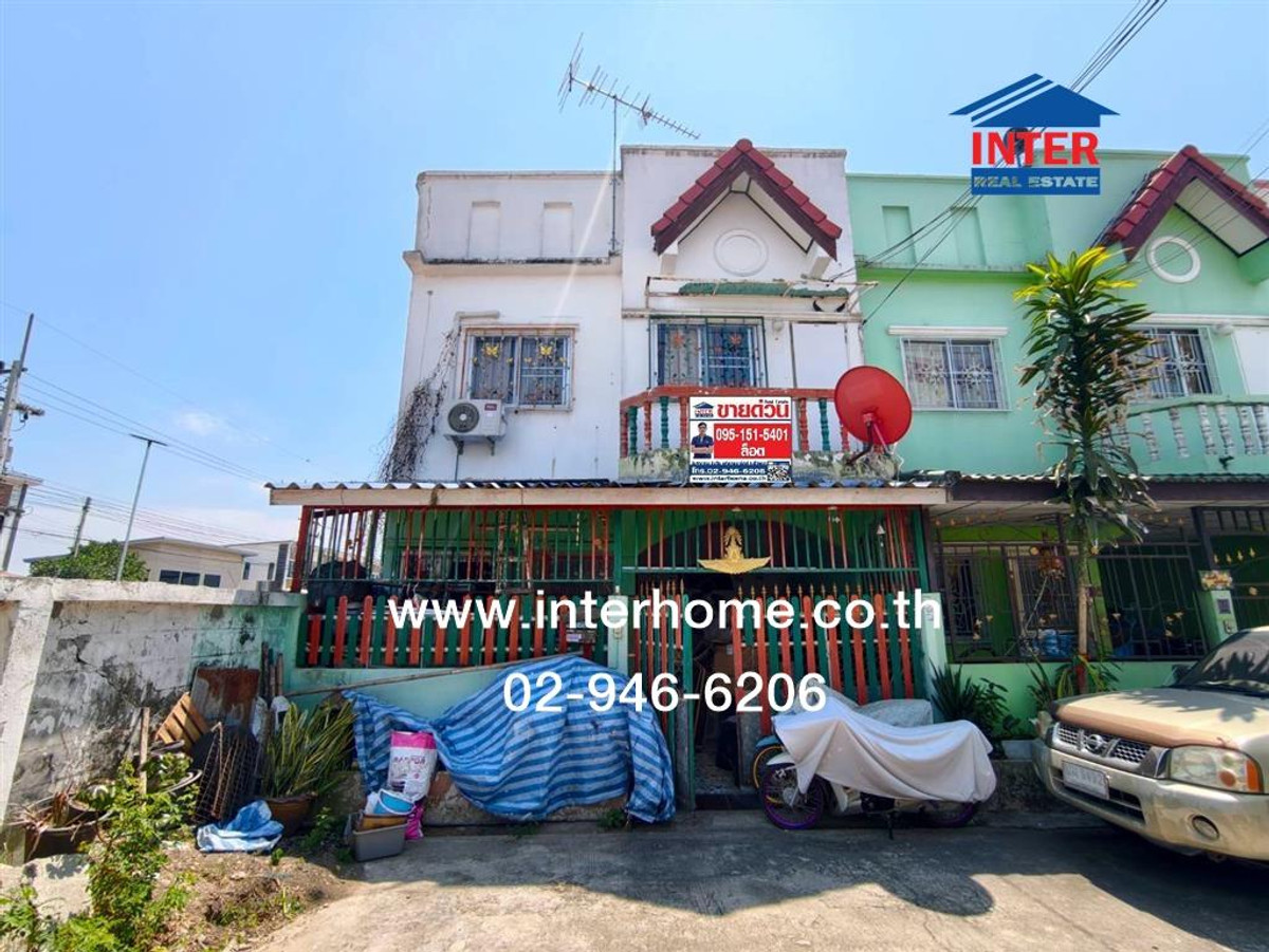 ทาวน์เฮ้าส์ 2 ชั้น 19 ตร.ว. หมู่บ้านเจริญลาภ5 รังสิต-คลอง8 ซอยรังสิตคลอง8 ถนนรังสิต-นครนายก ถนนทางด่วนบางนา-บางปะอิน ธัญบุรี ปทุมธานี – รูปที่ 3