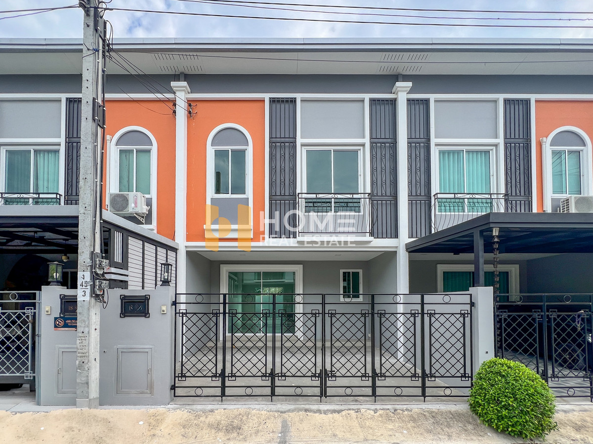 The last one left! New house, first hand, Krungthep Kreetha, best value price 🔥 The Verona Village Rama 9 - Krungthep Kreetha / 3 bedrooms (for sale), The Verona Village Rama 9 - Krungthepkrita / 3 Bedrooms (FOR SALE) BZD167