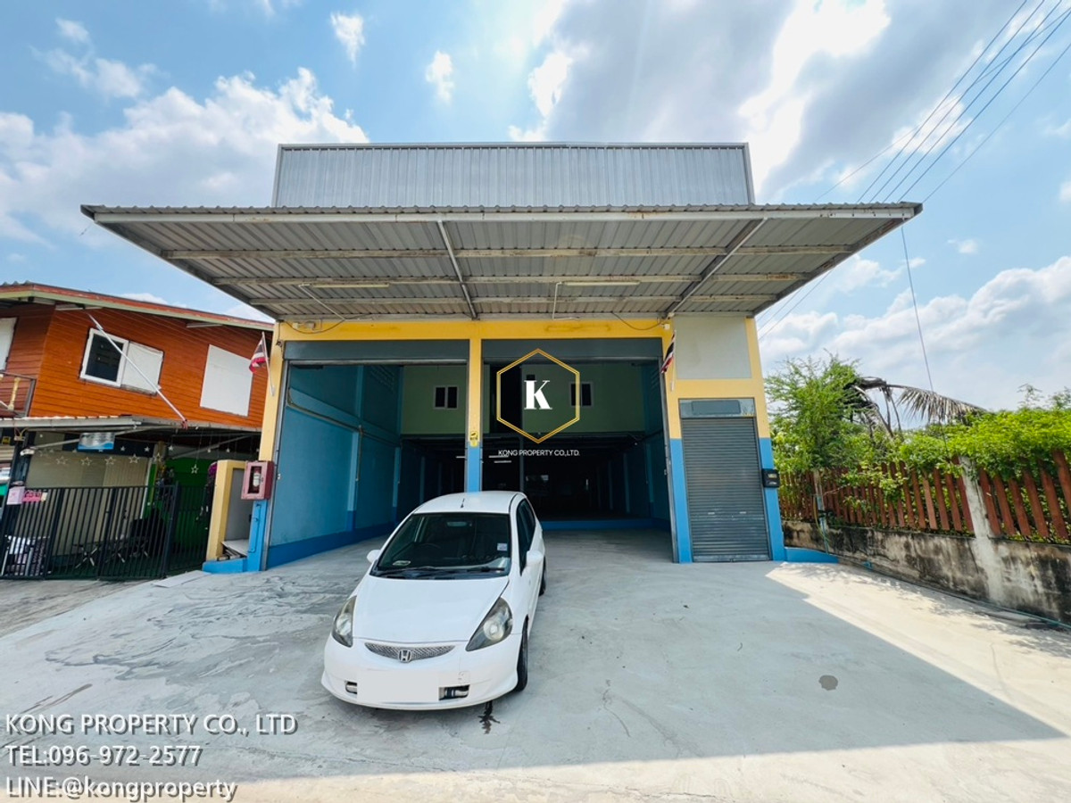 Warehouse for rent, Lat Lum Kaeo, Pathum Thani, 2-story warehouse, 420 sq m, near Kanchana Road. – รูปที่ 3