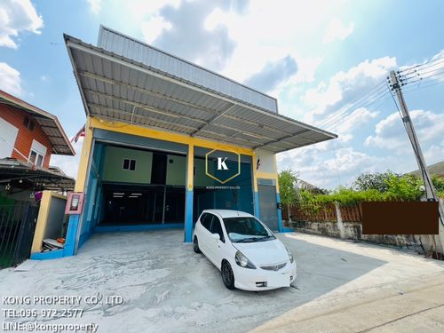 ให้เช่าโกดัง ลาดหลุมแก้ว ปทุมธานี โกดัง 2 ชั้น 420 ตรม ใกล้ถนนกาญจนา