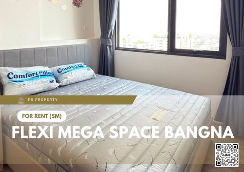ให้เช่า 📍 Flexi mega Space Bangna 📍 เฟอร์นิเจอร์ และ เครื่องใช้ไฟฟ้าครบ ใกล้ Mega Bangna