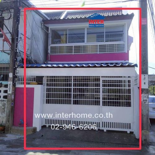 ทาวน์เฮ้าส์ 2 ชั้น 23 ตร.ว. หมู่บ้านเมืองเพชรวิลล่า2 ใกล้สน.ตลิ่งชัน ใกล้แม็คโคจรัญสนิทวงศ์ ซอยแก้วเงินทอง39 ถนนแก้วเงินทอง เขตตลิ่งชัน กรุงเทพมหานคร