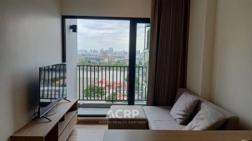 Condo for sale with tenant, Niche Mono Charoen Nakorn, River view