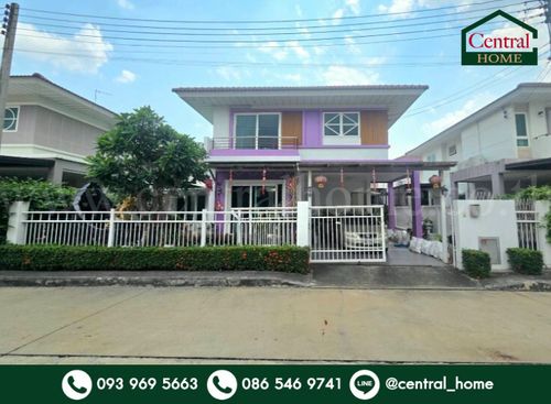 Single house 61 square wah, Supalai Garden Ville, Rangsit, Khlong 2, convenient travel.
