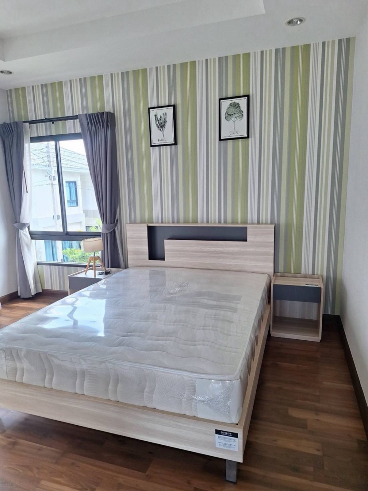 🏡 New house for rent, fully furnished, never lived in.🌟 Single house on the corner, next to a beautiful garden, peaceful and private #House for executives #Baan Chonburi #Baan Sriracha – รูปที่ 4