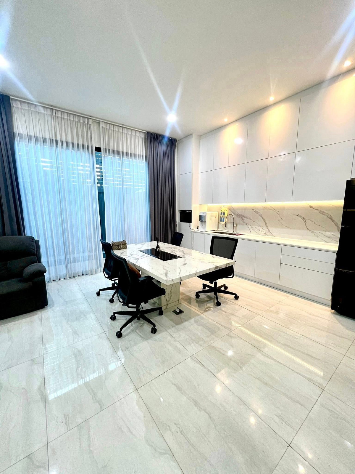 For sale/rent 4-story home office, The Author - Ratchada 32 project, 3 bedrooms, 4 bathrooms, monthly rental price 60,000 baht/month (company registration possible) – รูปที่ 2