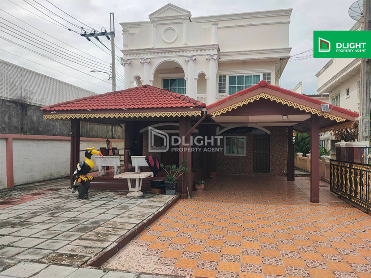 บ้านเดี่ยว สวนหลวงวิลล์ 160 ตร.ว. 3นอน 2น้ำ 6.9ล้าน หลังมุม รีโนเวทใหม่ทั้งหลัง จอดรถ 4 คัน มีห้องนอนชั้นล่าง ใกล้สวนหลวง ร.9 และซีคอนสแควร์