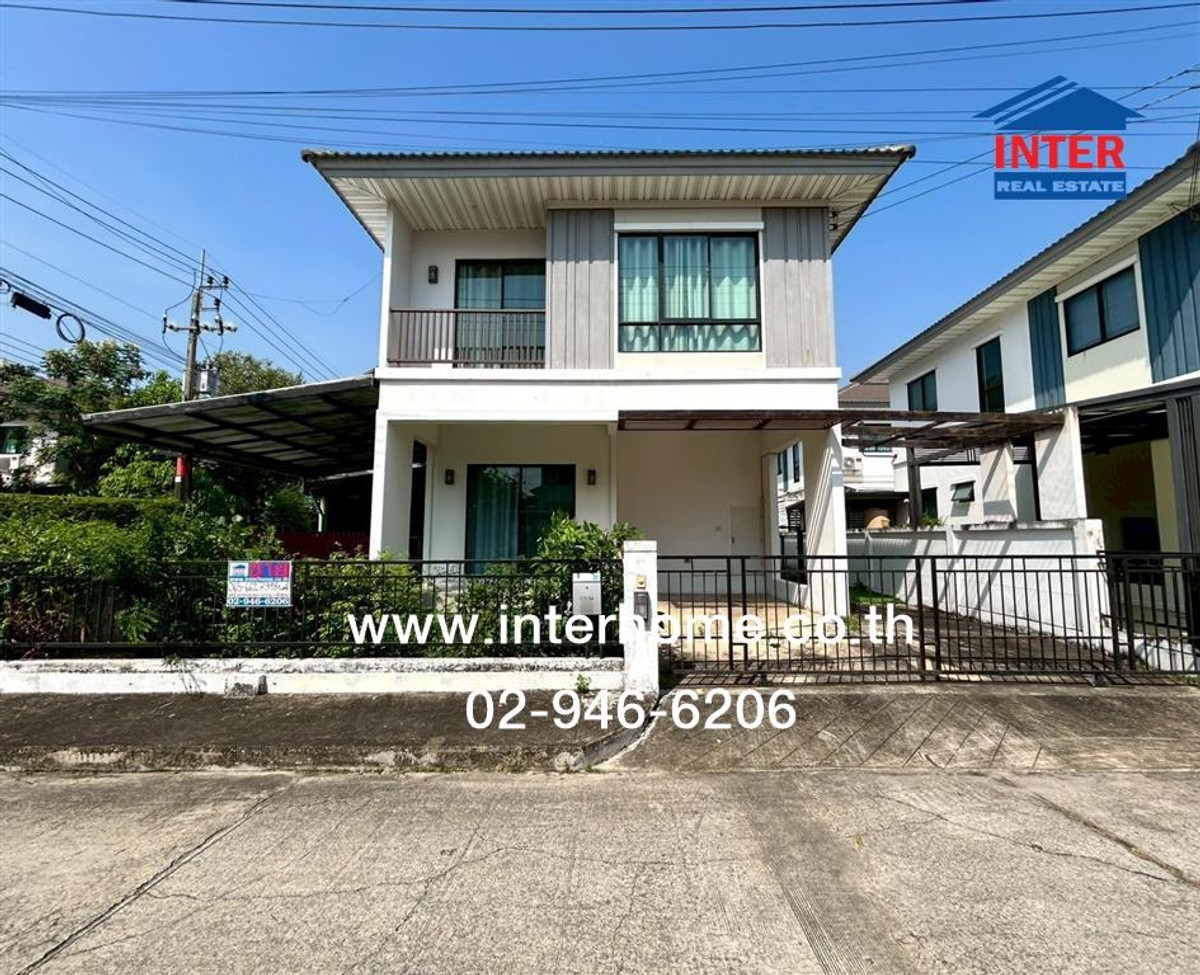 Twin house, 2 floors, 45.8 sq m, Modi Villa Village. Lat Krabang-Suvarnabhumi, Luang Phaeng Road, Khlong Luang Phaeng Subdistrict Muang Chachoengsao Chachoengsao Twin house, 2 floors, 45.8 sq m, Modi Villa Village. Lat Krabang-Suvarnabhumi, Luang Phaeng Road, Khlong Luang Phaeng Subdistrict Muang Chachoengsao Chachoengsao