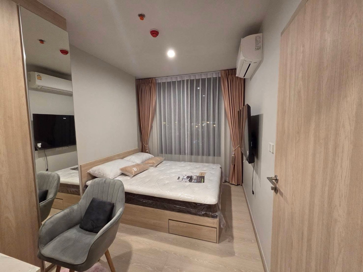 Condo for rent Nue Mega Plus Bangna Room size: 26 sq m Floor: 10 Price: 12,500 baht 📍Free Wifi Nearby places: Mega bangna