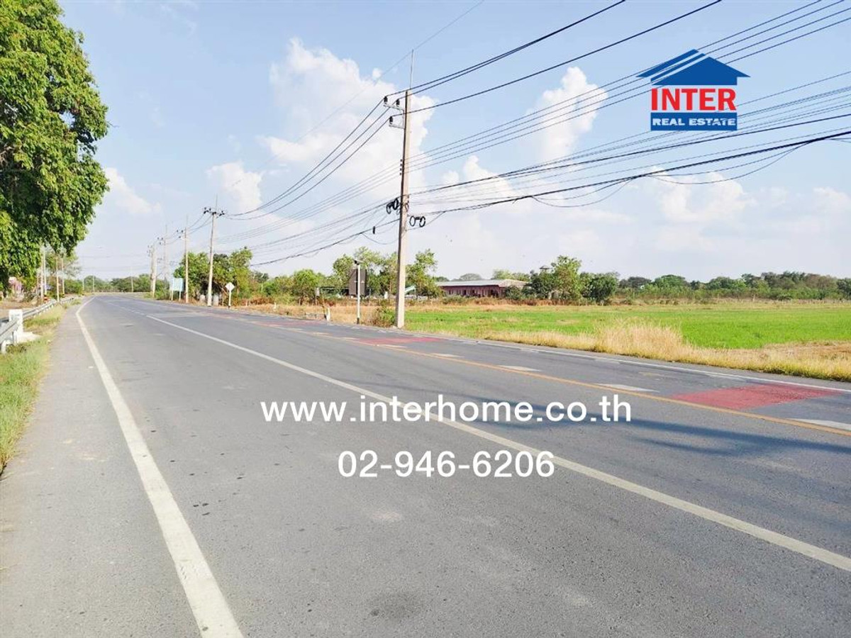 Empty land 13 rai 156 sq m. Land near Chulabhorn Science School, Pathum Thani. Land next to road number 3014. Land on Pathum Thani-Bang Len Road, Lat Lum Kaeo, Pathum Thani.