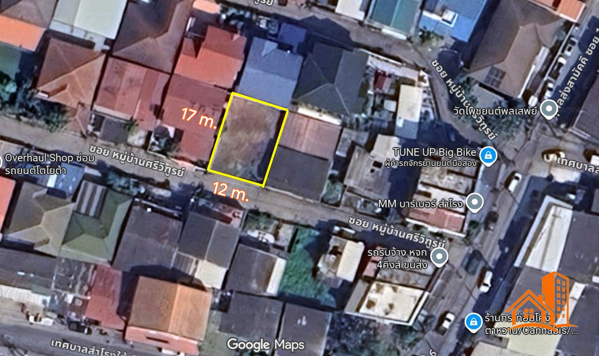 ที่ดิน 51 ตร.วา ซ.หมู่บ้านศรีวิฑูรย์ สำโรง สมุทรปราการ ที่ดิน 51 ตร.วา ซ.หมู่บ้านศรีวิฑูรย์ สำโรง สมุทรปราการ