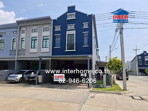 ทาวน์เฮ้าส์ 2 ชั้น 27.4 ตร.ว. หมู่บ้านสิริเพลส พระราม2-วงแหวน ซอยพระราม2 กม.18 ถนนพระราม2 เมืองสมุทรสาคร สมุทรสาคร