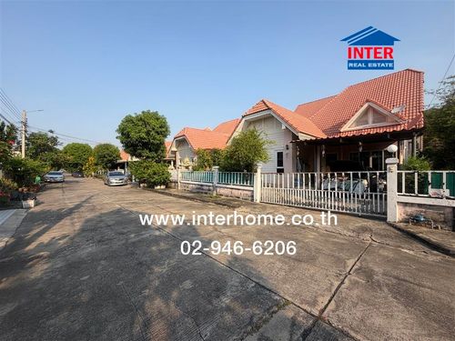 บ้านเดี่ยว 2 ชั้น 60 ตร.ว. หมู่บ้านสิริกานต์บางใหญ่ ซอยคลองถนน ถนนกาญจนาภิเษก(ตะวันตก) ถนนรัตนาธิเบศร์ บางใหญ่ นนทบุรี