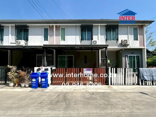 ทาวน์เฮ้าส์ 2 ชั้น 16.4 ตร.ว. หมู่บ้านพฤกษา125 ลาดกระบัง-สุวรรณภูมิ3 ถนนอุดมทรัพย์ บางพลี สมุทรปราการ