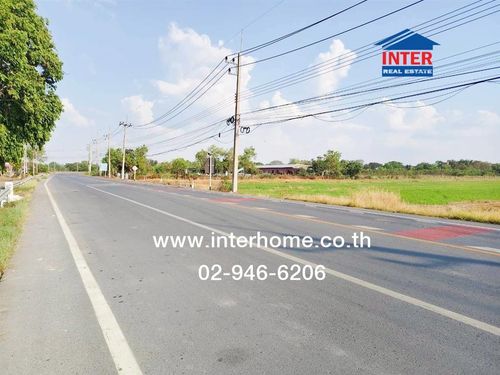 ที่ดินเปล่า 13 ไร่ 156 ตร.ว. ที่ดิน ใกล้โรงเรียนวิทยาศาสตร์จุฬาภรณราชวิทยาลัย ปทุมธานี ที่ดินติดถนนหมายเลข3014 ที่ดินถนนปทุมธานี-บางเลน ลาดหลุมแก้ว ปทุมธานี