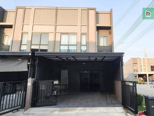 House for sale/rent, Verve Phetkasem 81 (corner house), excellent condition, 2 bedrooms, 2 bathrooms, 3.25 million/17,000, plus 3 air conditioners + built-in kitchen. Good location, quiet Near famous department stores and schools