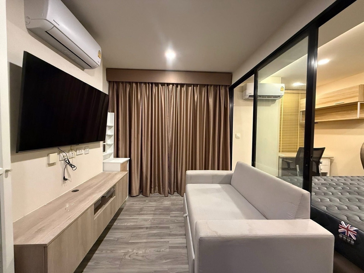 For rent IKON S77 Condo, convenient transportation, near BTS Onnut, size 30 sq m, 7th floor, complete with furniture and electrical appliances. Ready to move in, price 15,000 baht. For rent IKON S77 Condo, convenient transportation, near BTS Onnut, size 30 sq m, 7th floor, complete with furniture and electrical appliances. Ready to move in, price 15,000 baht.