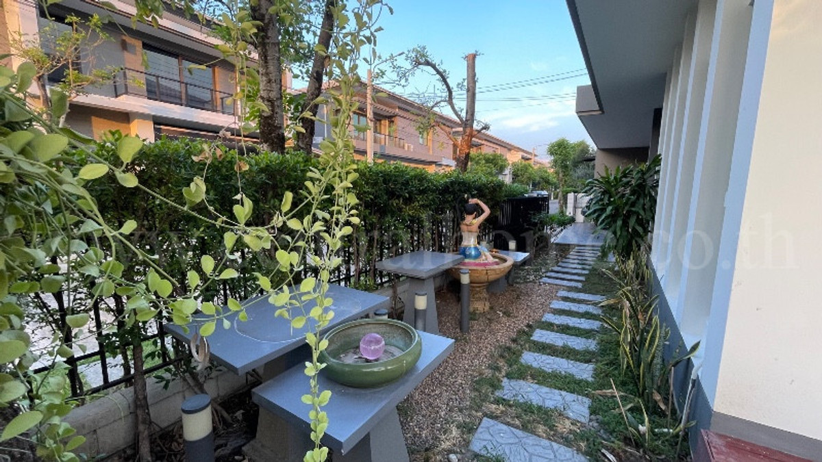 บ้านเดี่ยว เซนโทร ราชพฤกษ์-สวนผัก บิวอินทั้งหลัง แปลงริมข้างสวน พร้อมเข้าอยู่ – รูปที่ 4