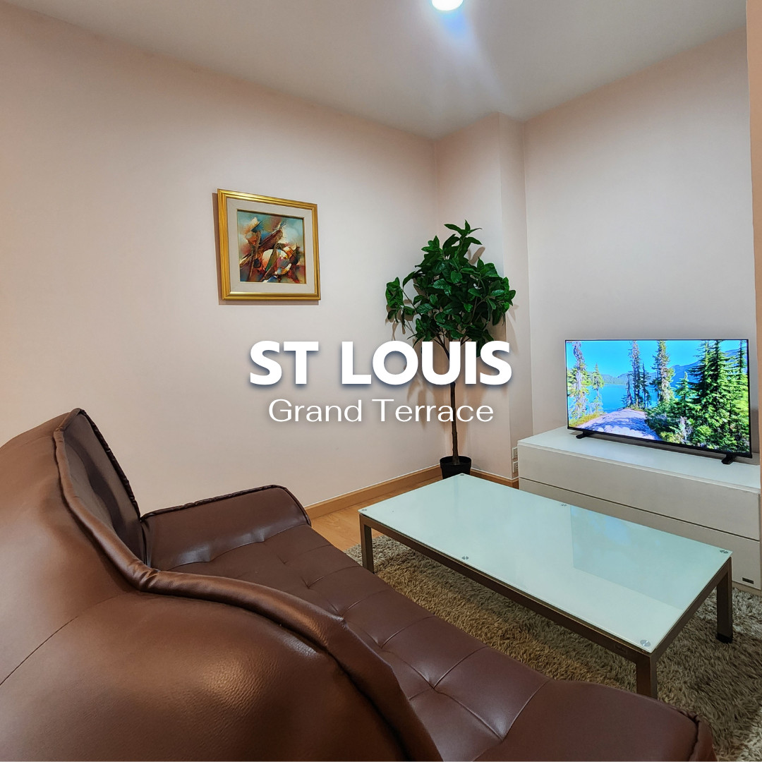 🏙️ Condo for Rent at St. Louis Grand Terrace – Near BTS Saint Louis &amp; BTS Chong Nonsi🌳 LINE : @steadfastre 