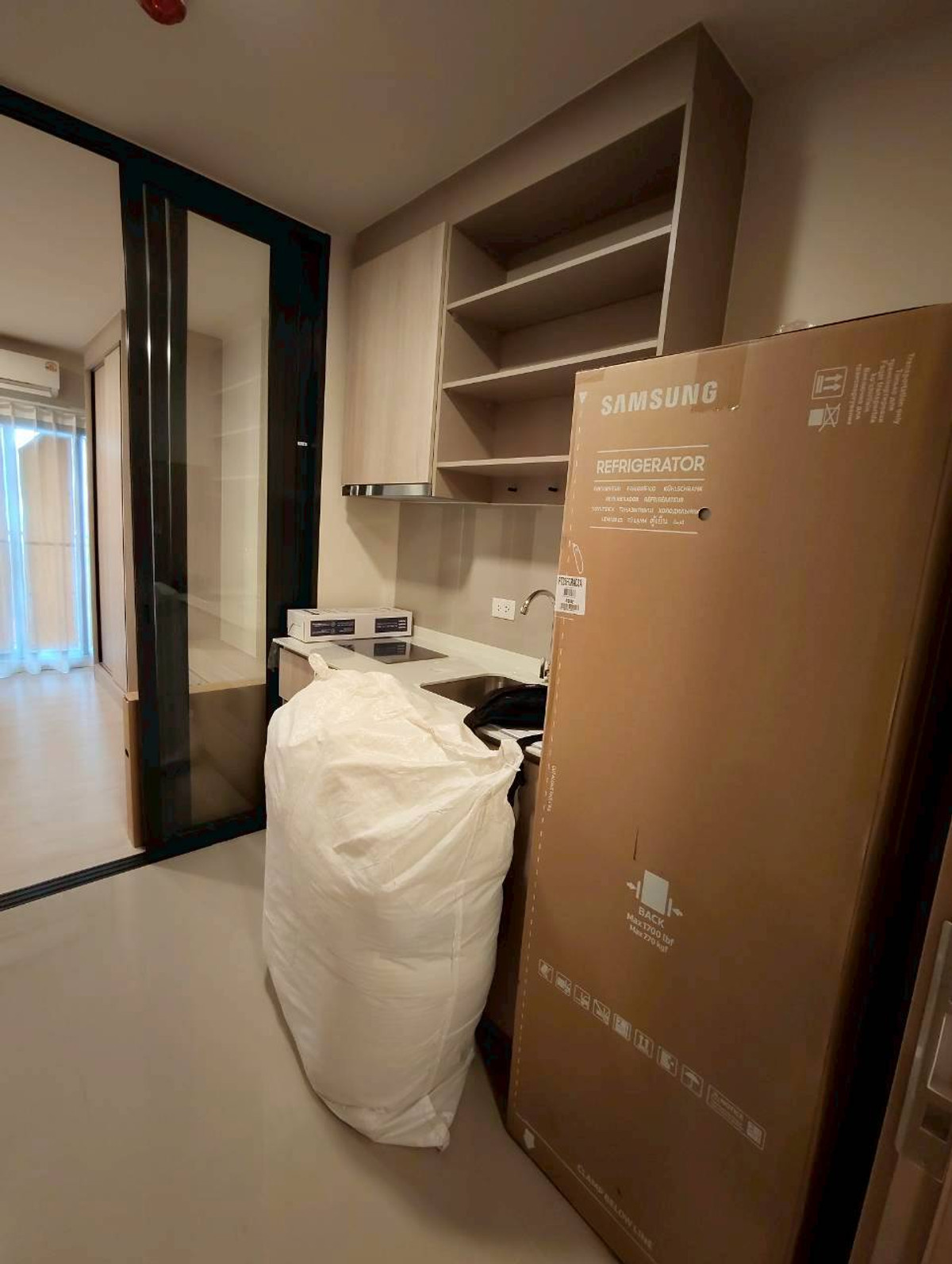 Flow by Sansiri, new room, large and wide, in the middle of the city, river view, 12,000 baht, first renter, call 081-912-8883 – รูปที่ 2