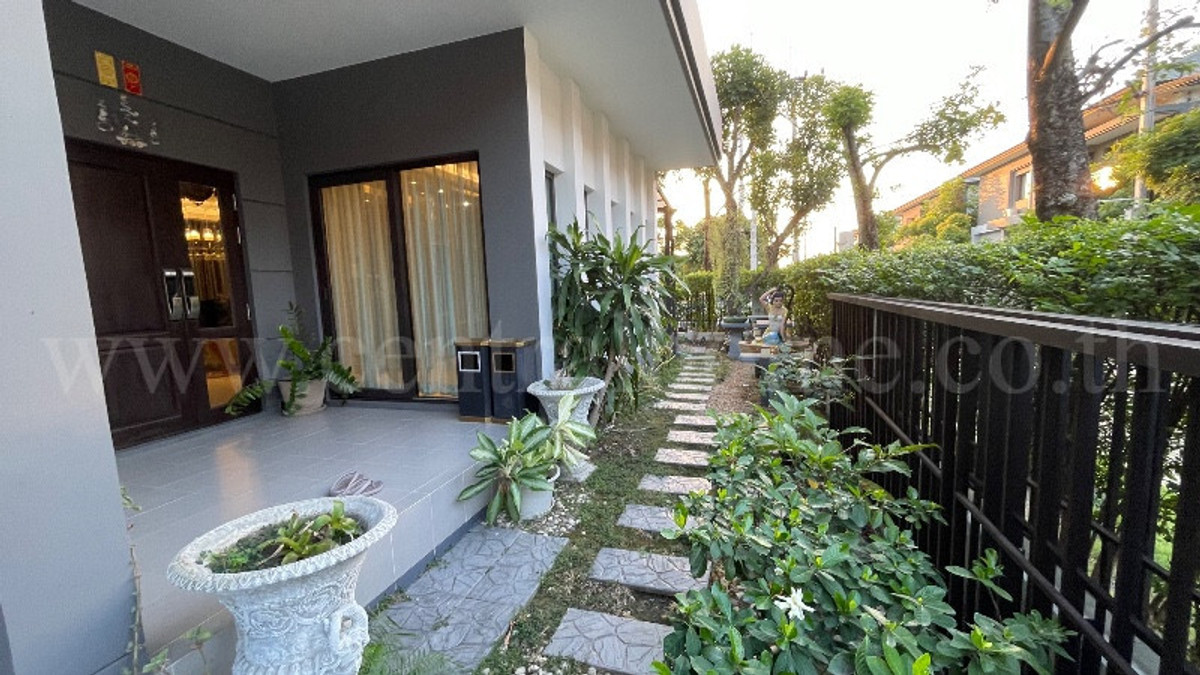 บ้านเดี่ยว เซนโทร ราชพฤกษ์-สวนผัก บิวอินทั้งหลัง แปลงริมข้างสวน พร้อมเข้าอยู่ – รูปที่ 3