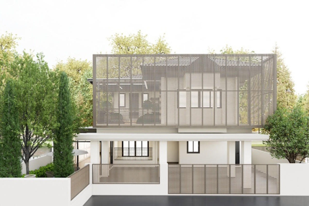 For Sale: Corner detached house, Parinyada Chalongrat, 71.1 sq.wah, newly renovated, built-in furniture throughout, beautiful and ready to move in. Near Chalongrat Expressway and Central EastVille. For Sale: Corner detached house, Parinyada Chalongrat, 71.1 sq.wah, newly renovated, built-in furniture throughout, beautiful and ready to move in. Near Chalongrat Expressway and Central EastVille.