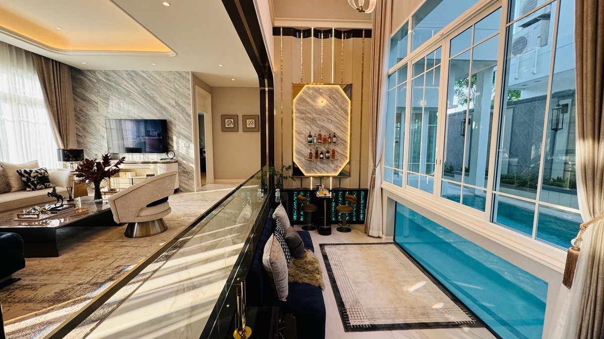 ขาย📍คฤหาสน์หรูใหม่ ริมแม่น้ำ 95 ลบ. หน้าคลับเฮาส์ The Grand Riverfront ราชพฤกษ์ - พระราม 5  โครงการเดียวรับรางวัลมาตรฐานโลก LEED Gold 2024