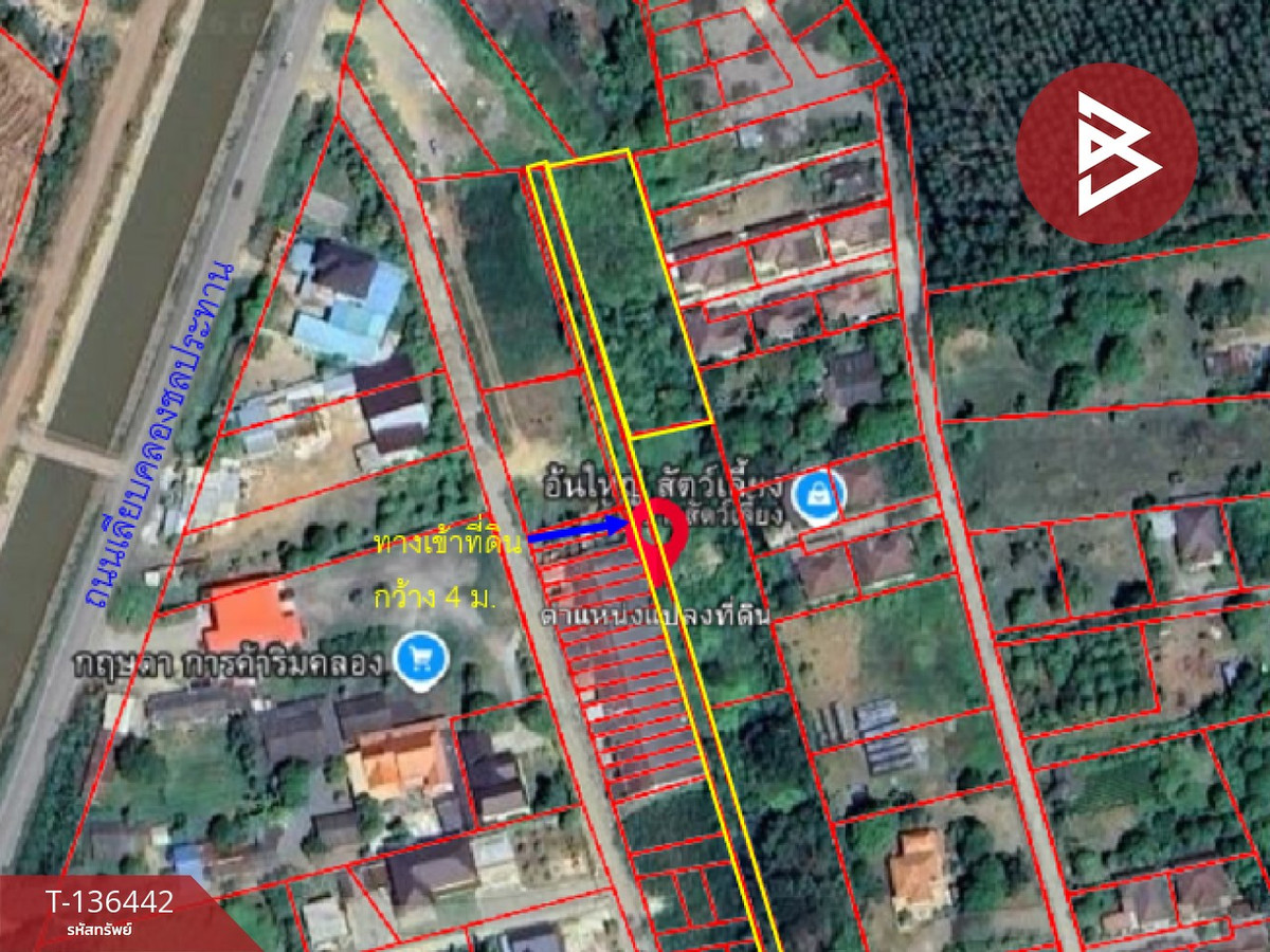 ขายที่ดิน เนื้อที่ 1 ไร่ 2 งาน 15 ตร.วา แปลงยาว ฉะเชิงเทรา – รูปที่ 3