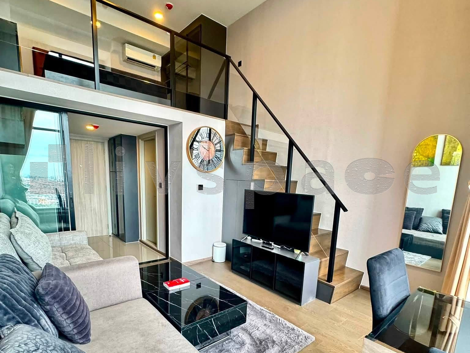 ▚ L1CC05ツ ให้เช่า: Park Origin Chula-Samyan 1 Bed Duplex 35ตร.ม. เพดานสูง โปร่ง สไตล์ Duplex พร้อมอยู่✨ – รูปที่ 2