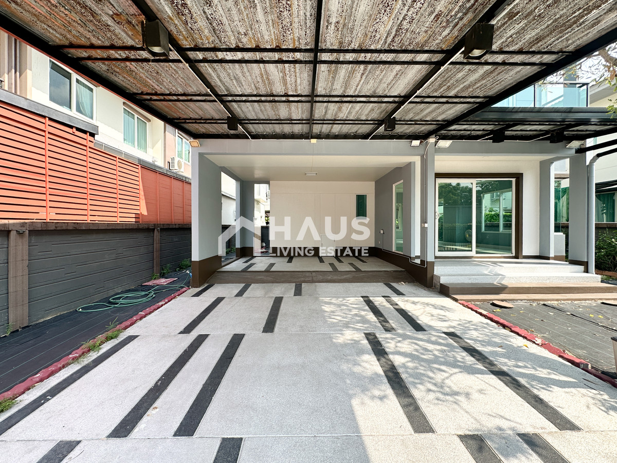 🚨 Urgent! In front of the house, don't hit anyone. (Newly decorated, ready to move in) Best value in the area 🔥 Single house for sale, Saransiri Tiwanon - Chaengwattana 2 🔥 Saransiri Tiwanon - Chaengwattana 2 / 3 bedrooms #HCWT022 – รูปที่ 2