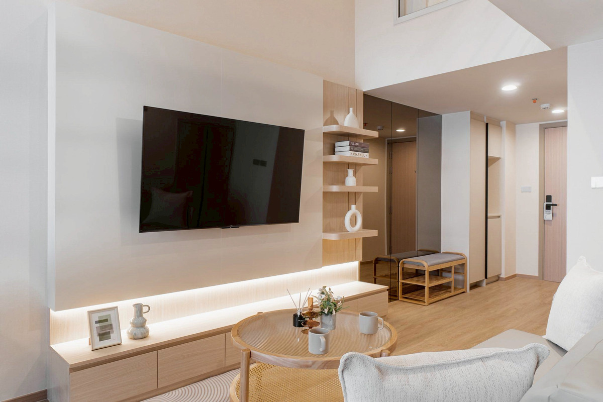 +++เช่าด่วน+++Culture Chula** Duplex 2 ห้องนอน 56 ตร.ม. แต่งครบพร้อมอยู่!!! – รูปที่ 2