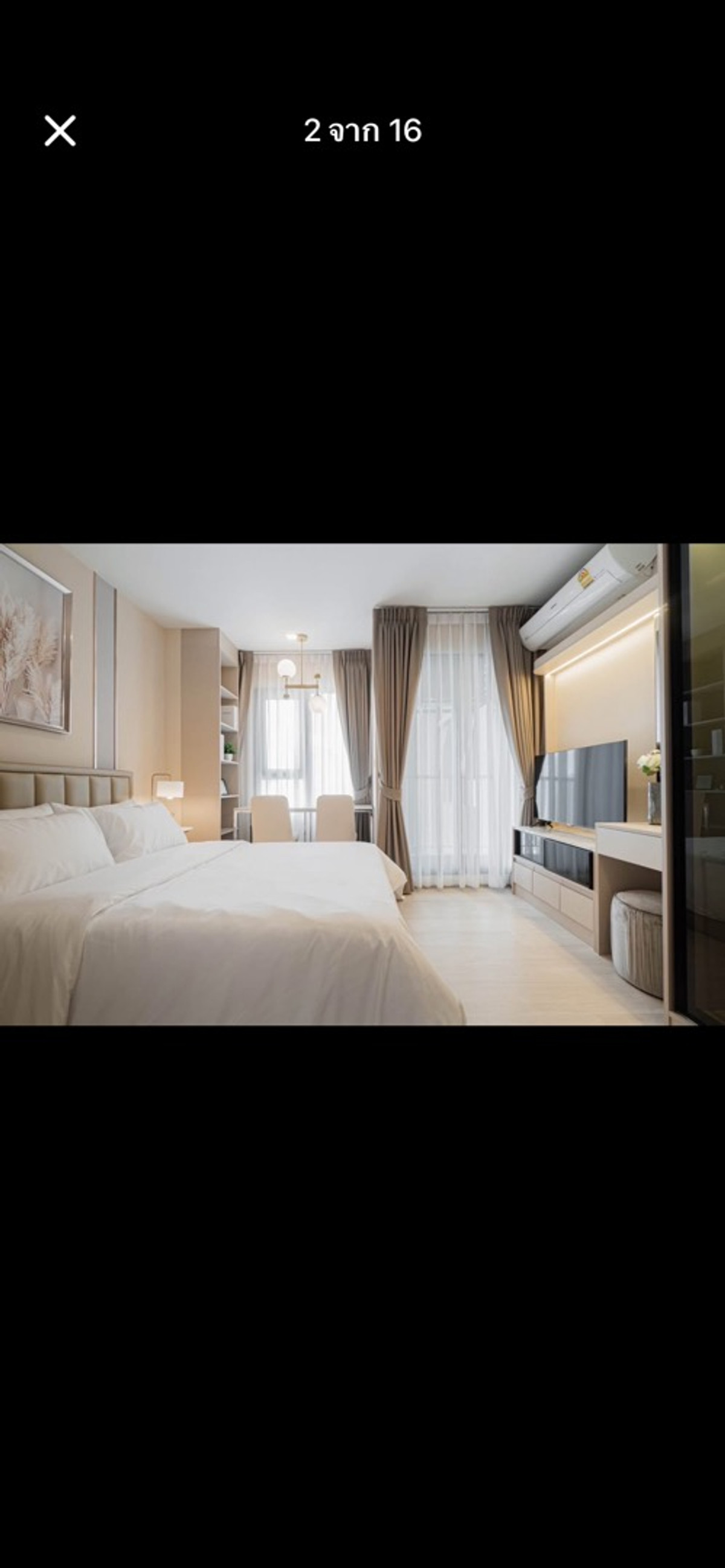 For Rent : Life One Wireless 1ห้องนอน 1ห้องน้ำ ห้องสวย เฟอร์นิเจอร์ครบ พร้อมเข้าอยู่ – รูปที่ 2