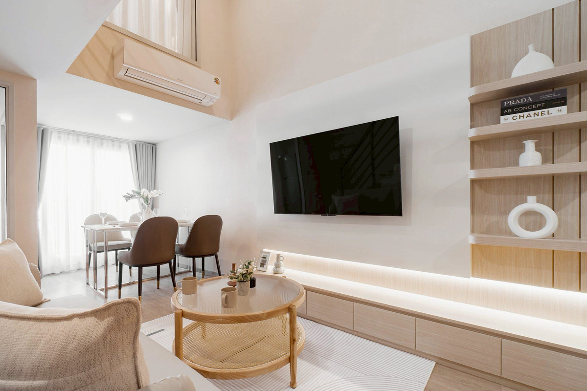 +++เช่าด่วน+++Culture Chula** Duplex 2 ห้องนอน 56 ตร.ม. แต่งครบพร้อมอยู่!!! – รูปที่ 3