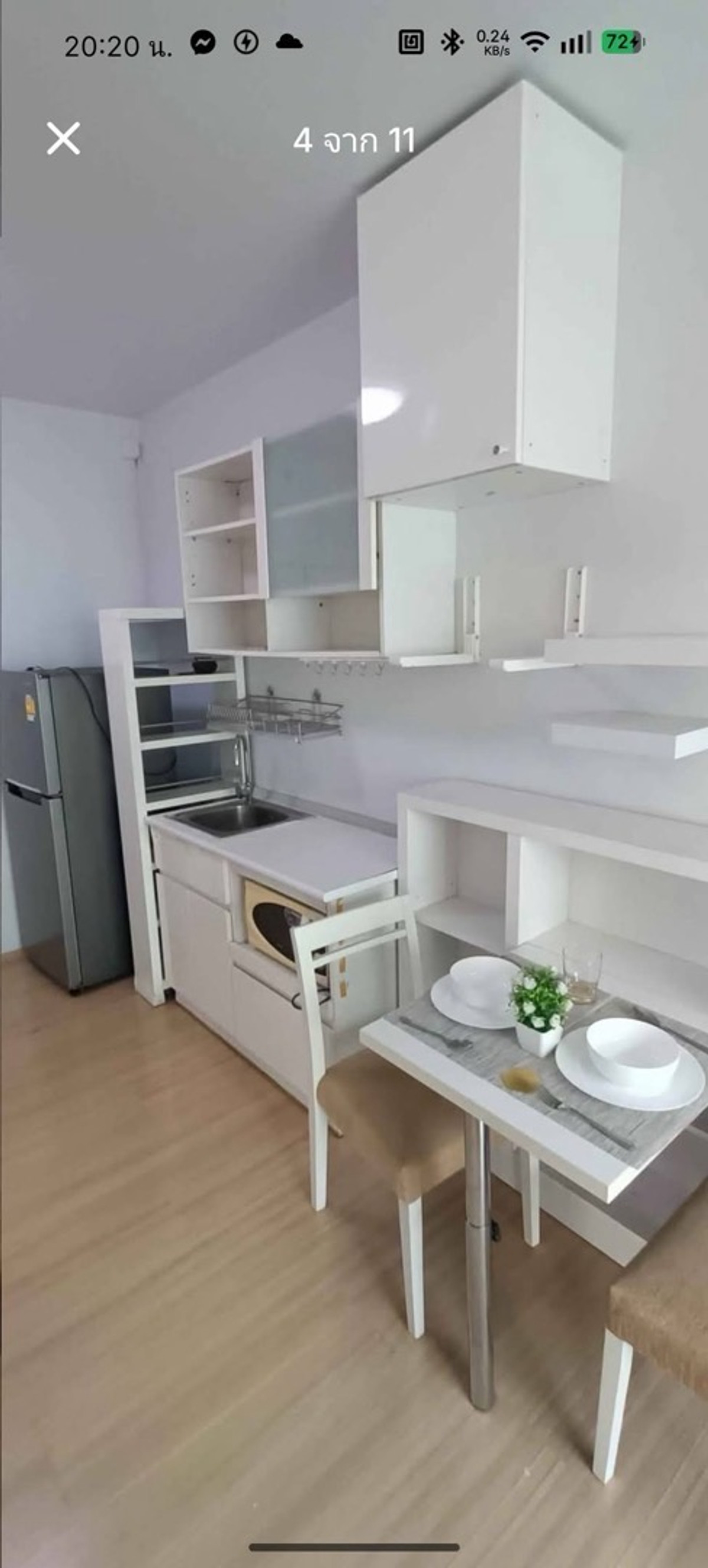 For Rent :  A space Asoke-Ratchada 1ห้องนอน 1ห้องน้ำ ห้องสวย เฟอร์นิเจอร์ครบ พร้อมเข้าอยู่ – รูปที่ 3