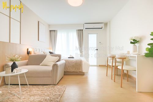 #ขายคอนโดตกแต่งใหม่พร้อมอยู่ สวยสุดในโครงการ คุ้มค่า  i-HOUSE Laguna Garden Building B   Studio 27 ตร.ม.  ใกล้โรงพยาบาลปิยะเวช พระราม 9  เหมาะสำหรับอยู่เองหรือปล่อยเช่า  ME-257