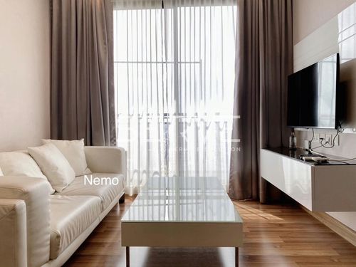 1 Bed with Bathtub Large Room Fully furnished  Good Location Close To MRT Thailand Cultural Centre Station  @  IVY Ampio