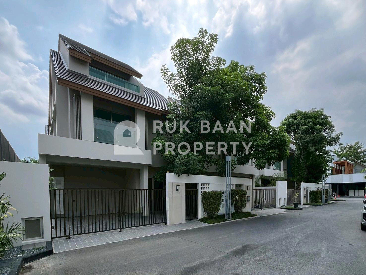 ขายบ้านแฝด หลังมุม/SALE✨ ไพรเวท เนอวานา ธรู เอกมัย-รามอินทรา (Private Nirvana THROUGH Ekamai-Raminthra) (RB075) – รูปที่ 2