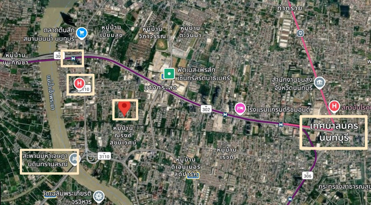 ขายที่ดินนนทบุรี อำเภอเมือง เนื้อที่ 162 ตร.ว. ซอยประชาอุทิศ ถนนนนทบุรี ใกล้ MRT สะพานพระนั่งเกล้า – รูปที่ 4