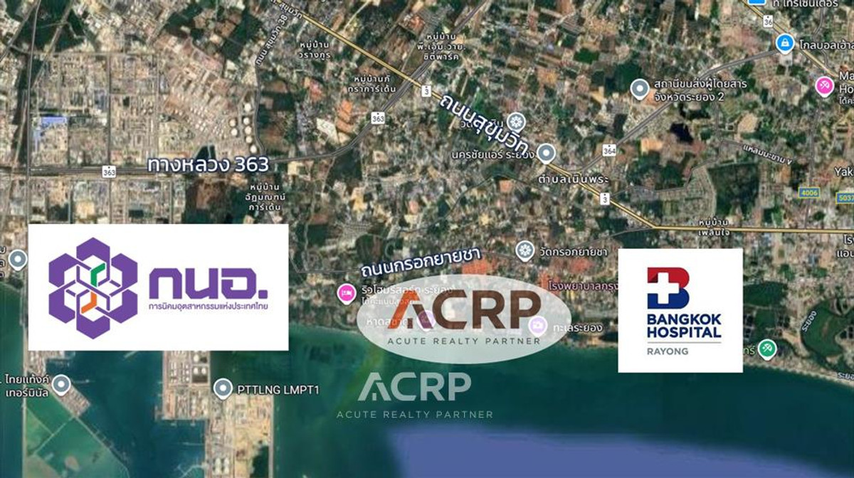 Land for Sale, location along Suchada Beach Noen Phra Subdistrict Mueang District Rayong – รูปที่ 2