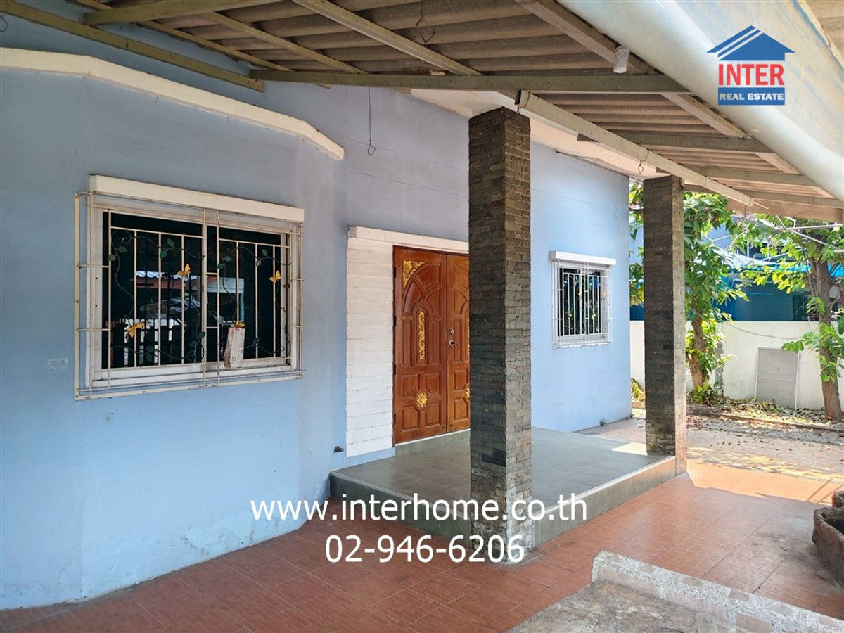 บ้านเดี่ยว 1 ชั้น 62.3 ตร.ว. หมู่บ้านเบญจศิริ ซอยเทศบาล4 ถนนพุทธสาคร ถนนสายใจรัก-ดอนไก่ดี กระทุ่มแบน สมุทรสาคร – รูปที่ 4